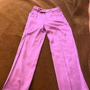 Scotch & Soda wide leg trouser Size XS Pink